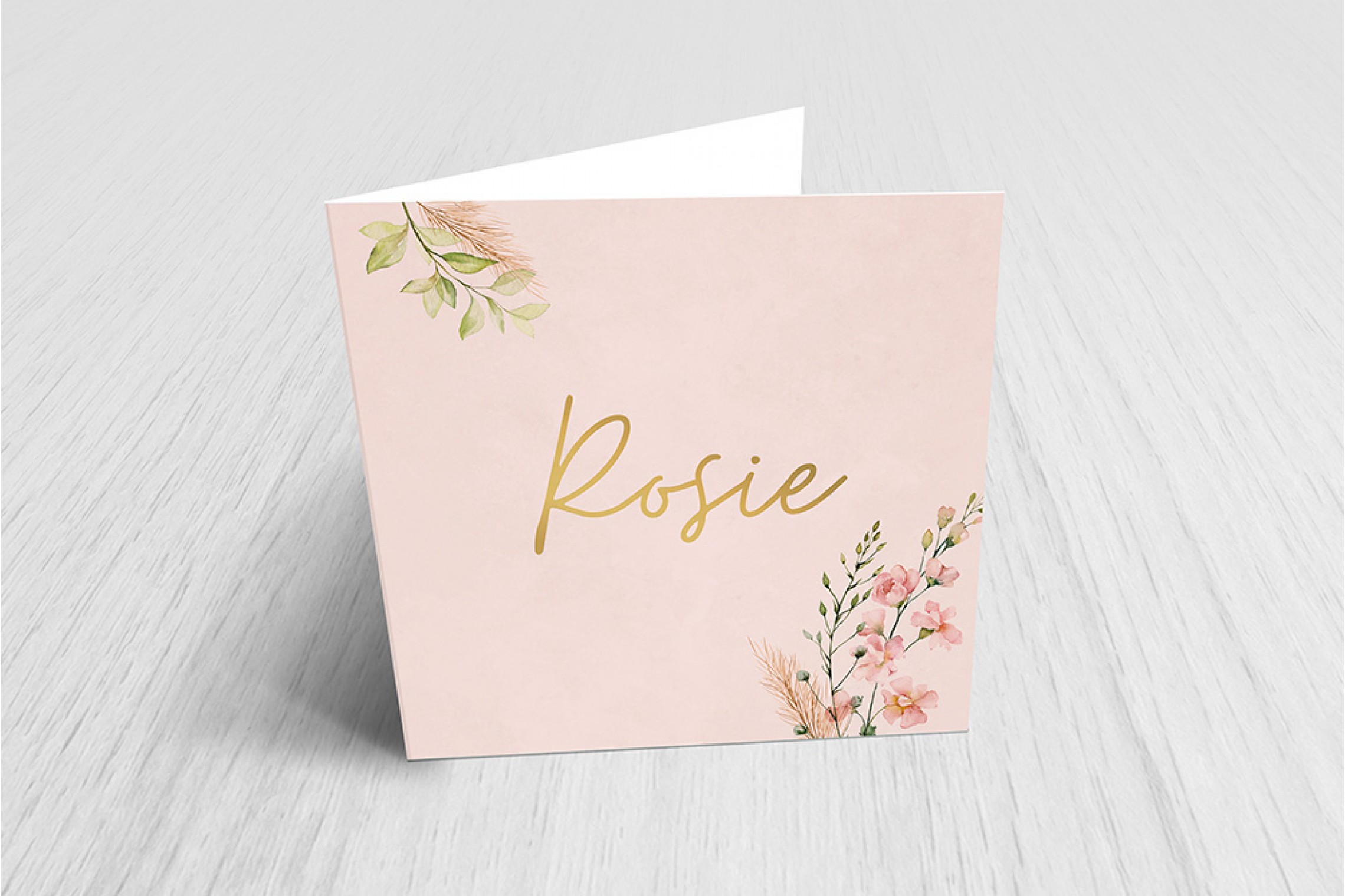 Bloemen met roze